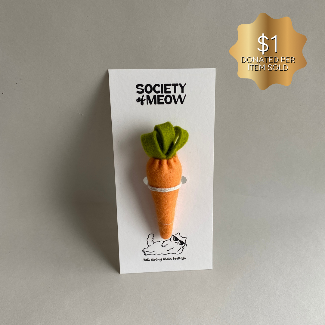 Baby Carrot Cat Toy - Limited Edition