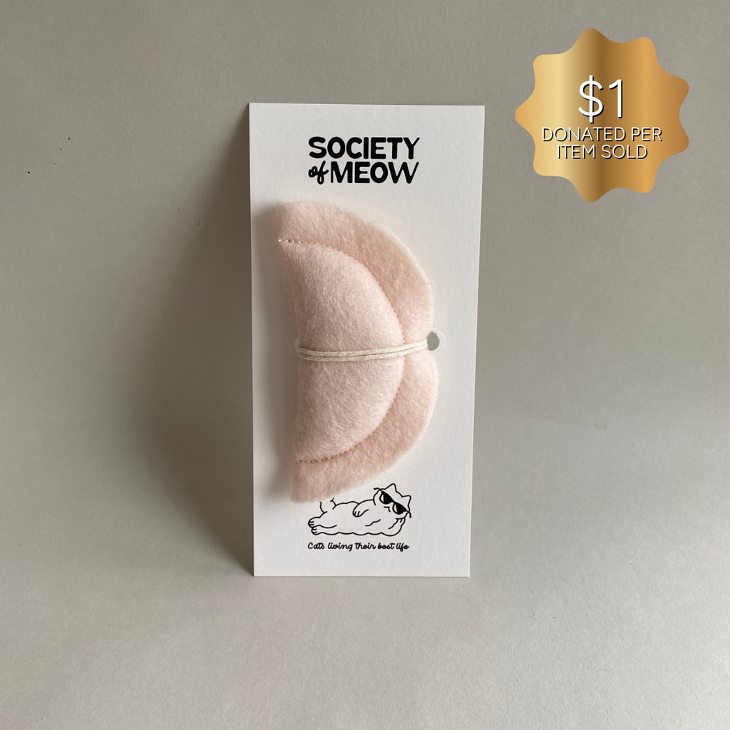 Gyoza Dumpling Cat Toy