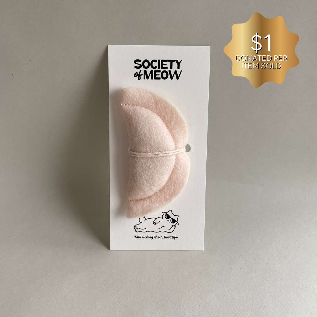 Gyoza Dumpling Cat Toy