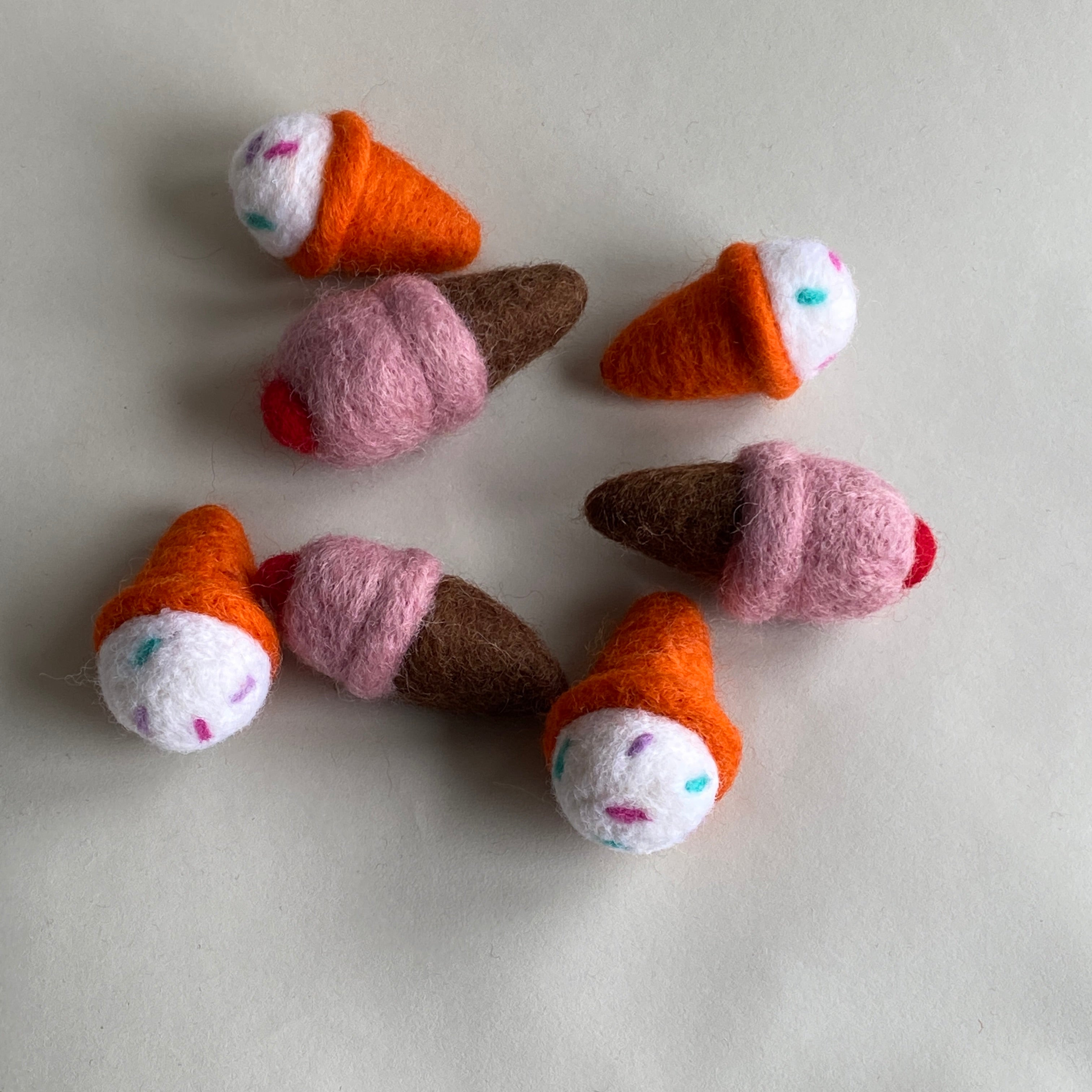 Ice Cream Cat Toy with Catnip