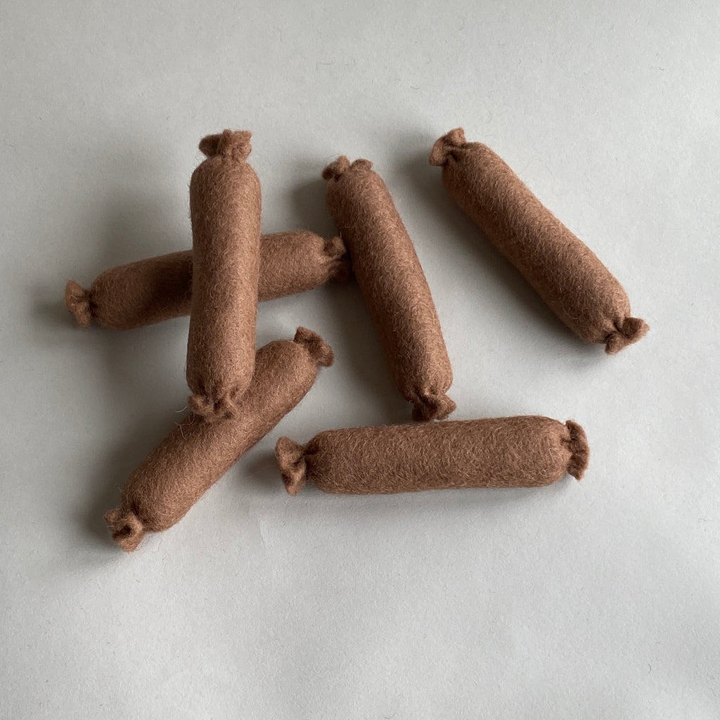 Breakfast Sausage Cat Toy