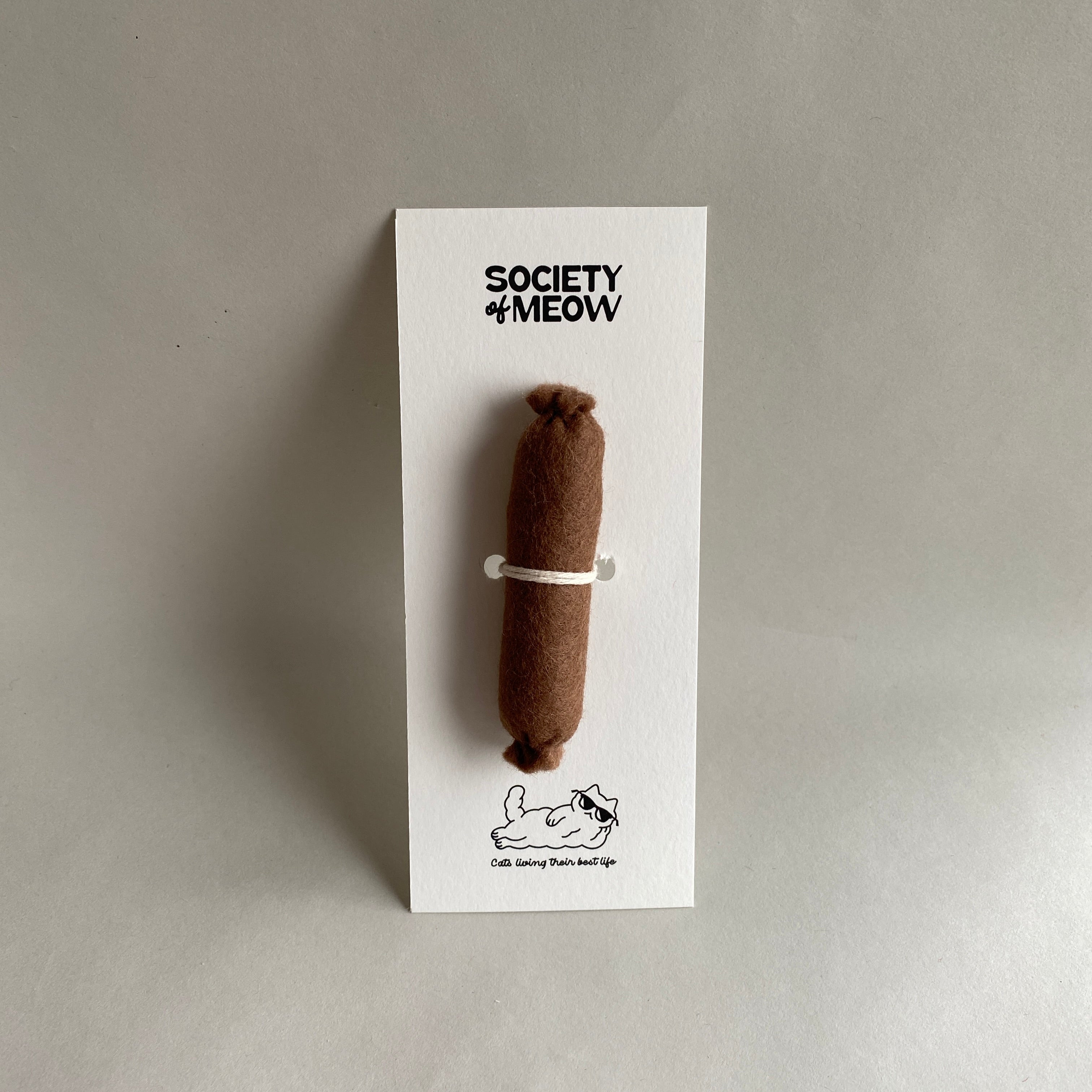 Breakfast Sausage Cat Toy